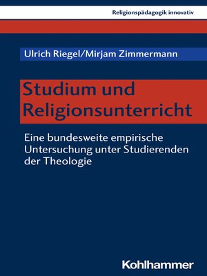cover image of Studium und Religionsunterricht